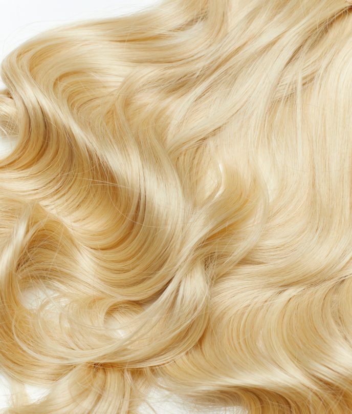 Barbie Blonde Curly 22” Inches 7 piece Premium quality - HD Fibre Clip-In Hair Extensions