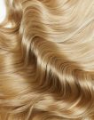 Light Blonde Curly 22” Inches 7 piece Premium quality - HD Fibre Clip-In Hair Extensions
