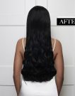 Dark Chocolate Brown Curly 22” Inches 7 piece Premium quality - HD Fibre Clip-In Hair Extensions